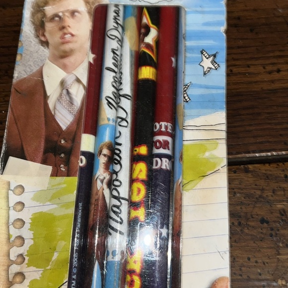 NWT Napoleon dynamite six pencils set - Picture 2 of 3